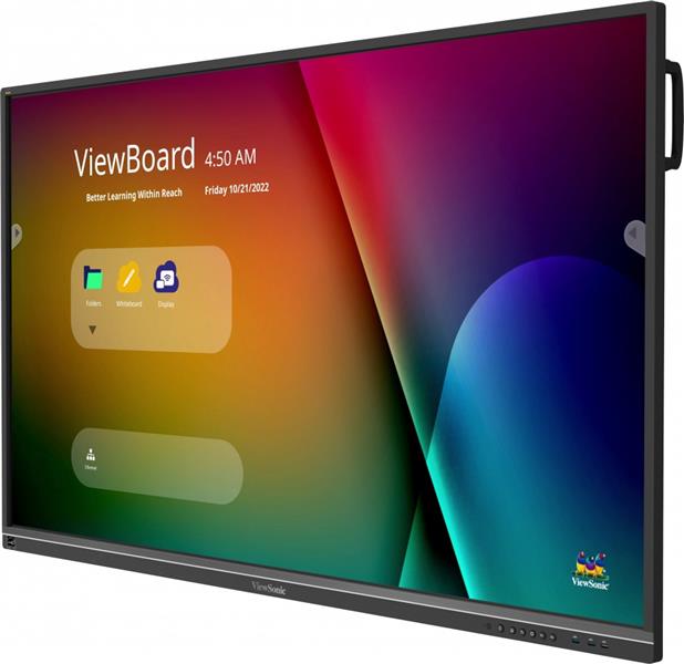 ViewBoard 50serie touchscreen - 65inch - 4K - IR 400 nits - Android 11 0 - 2x15W sub 16W - USB-C - 4GB Ram - 32GB