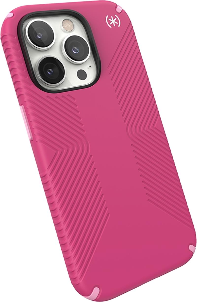 Speck Presidio2 Grip + MS Apple iPhone 14 Pro Digital Pink - with Microban