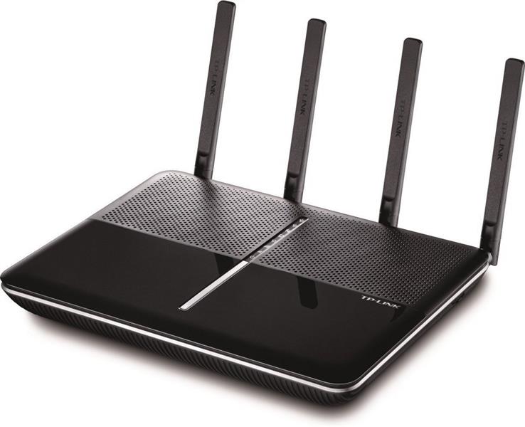 TP-Link Archer C2300 V2 draadloze router Gigabit Ethernet Dual-band (2.4 GHz / 5 GHz) 4G Zwart