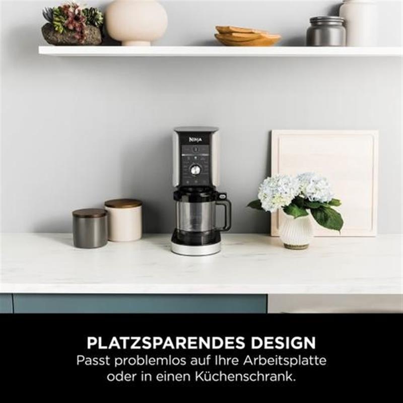 Ninja CREAMi Deluxe Milkshakemaker 0 709 l Zwart Grijs