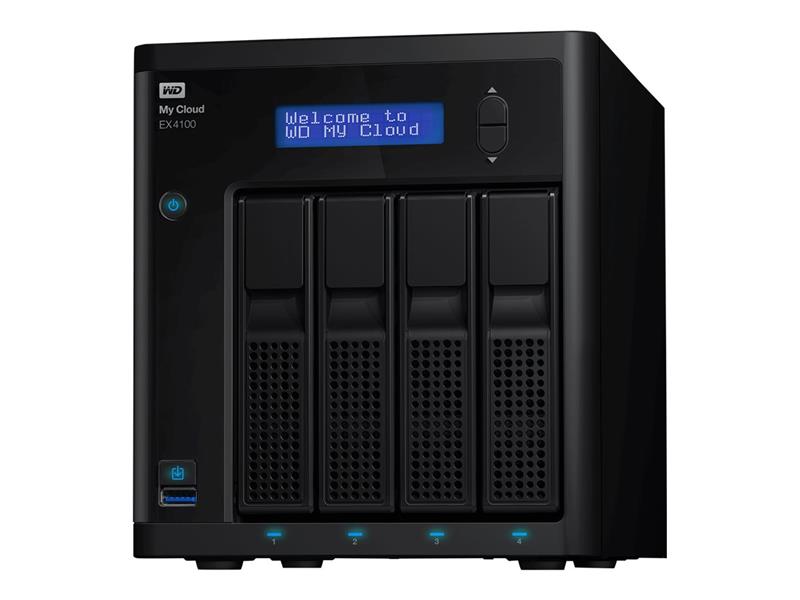 WD My Cloud EX4100 40TB NAS 4-Bay