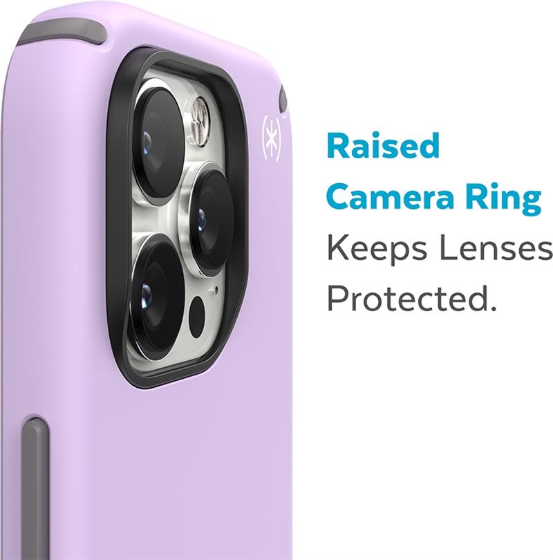 Speck Presidio2 Pro Apple iPhone 14 Pro Max Spring Purple - with Microban