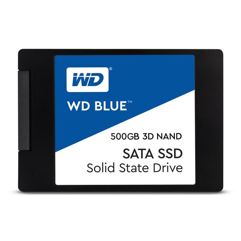 Western Digital BLUE SSD 500GB 2 5 inch SATA3 3D 560 530 MB s 95000 84000 IOPS