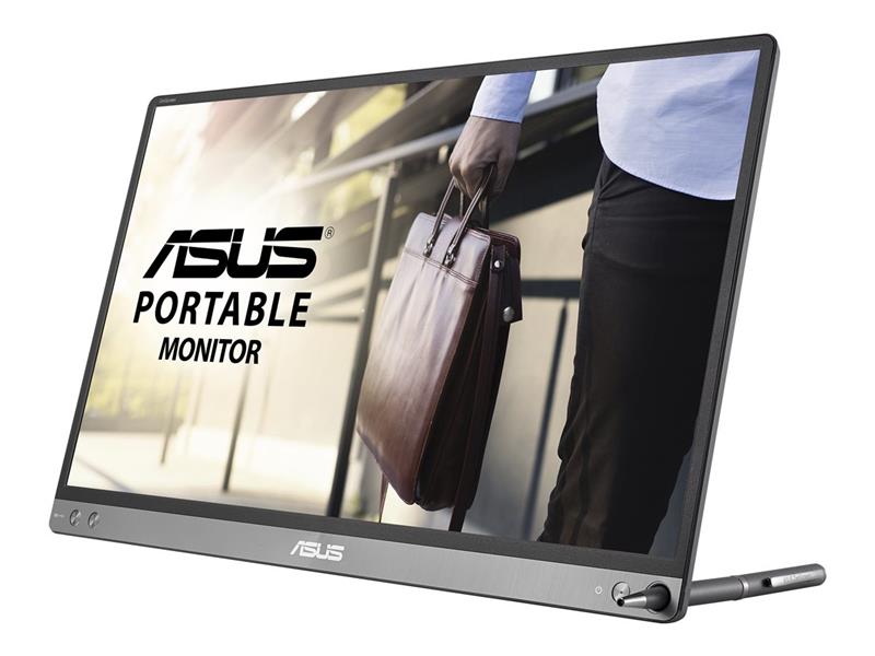 ASUS ZenScreen MB16ACM computer monitor 39,6 cm (15.6"") 1920 x 1080 Pixels Full HD LED Flat Glans Grijs