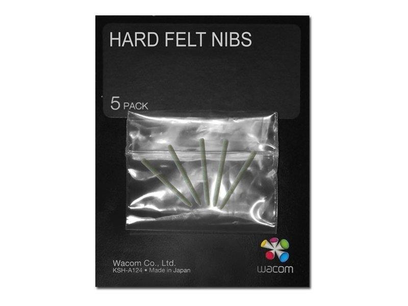 WACOM HARD FELT NIBS 5 PACK FOR I4