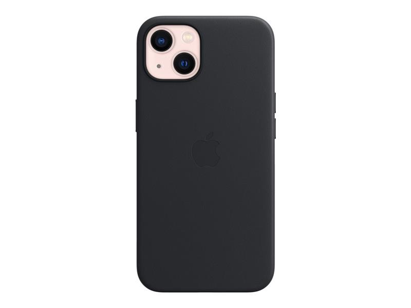 Apple iPhone 13 Leather Case with MagSafe Midnight Black 
