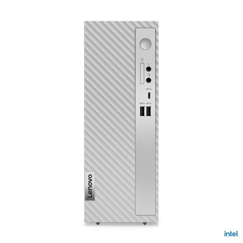 Lenovo IdeaCentre 3 Intel® Core™ i3 i3-14100 8 GB DDR4-SDRAM 512 GB SSD Windows 11 Home SFF PC Grijs