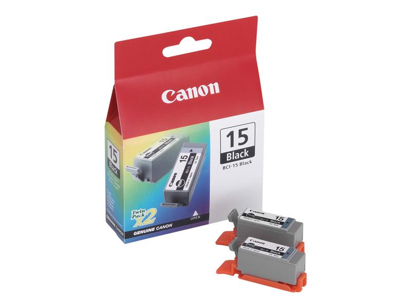 Canon Cartridge BCI-15 Black Origineel Zwart Multipack 2 stuk(s)