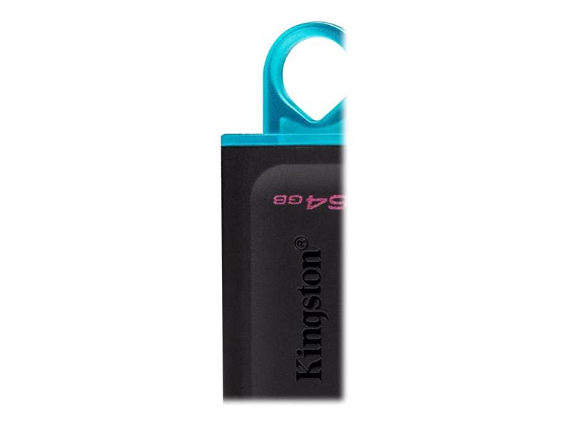 Kingston Technology DataTraveler Exodia USB flash drive 64 GB USB Type-A 3 2 Gen 1 3 1 Gen 1 Zwart