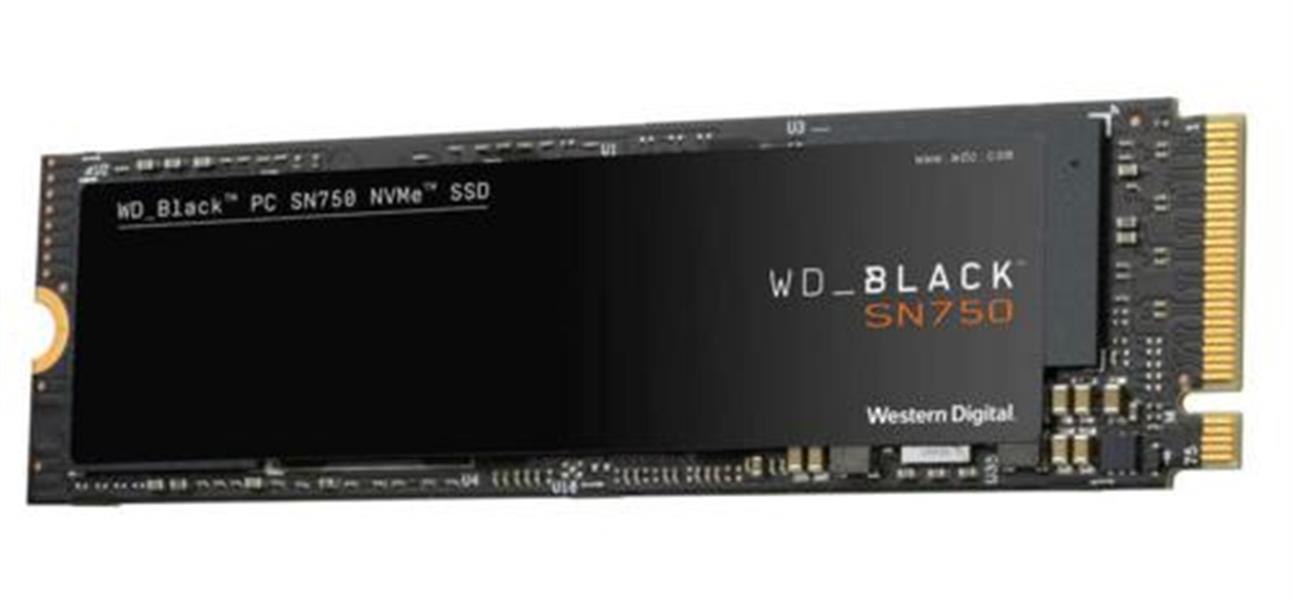 WD Black SSD SN750 Gaming NVMe 500GB