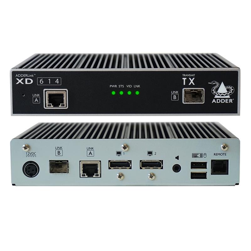 Adder ADDERlink DisplayPort quad head KVM extender