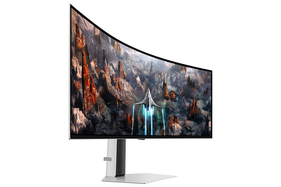 Samsung Odyssey LS49CG934SUXEN computer monitor 124,5 cm (49"") 5120 x 1440 Pixels DQHD OLED Zilver