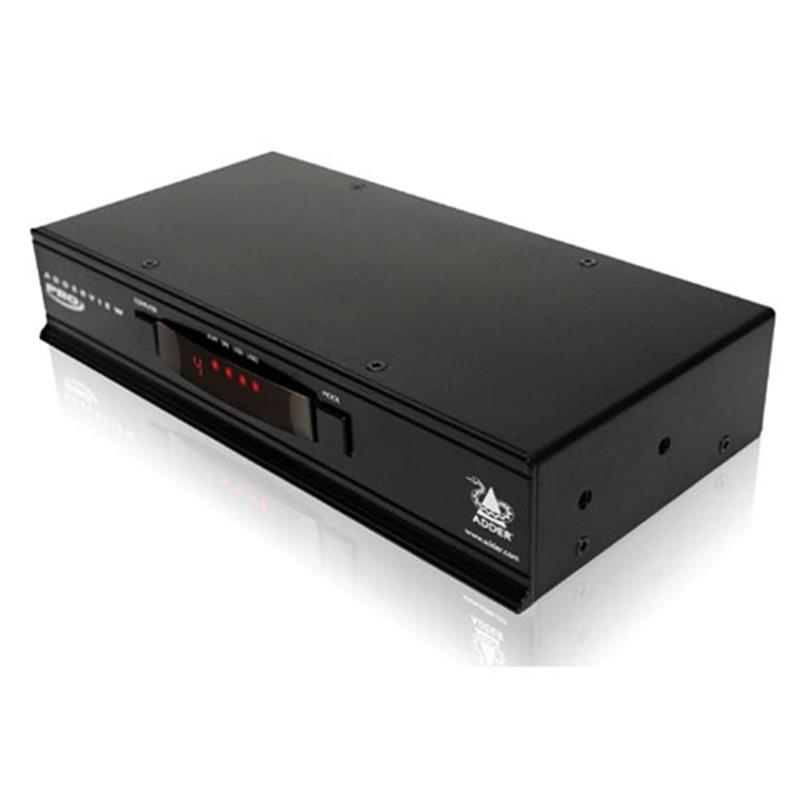 Adder Adderview Pro 4 poort VGA USB KVM switch