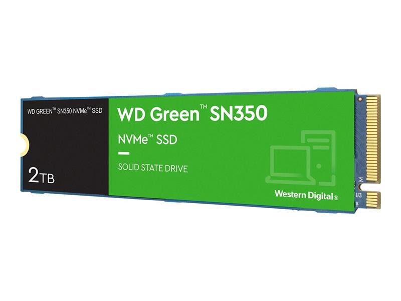 Western Digital SN350 Green SSD 2TB M 2 NVMe QLC 3200 3000 MB s