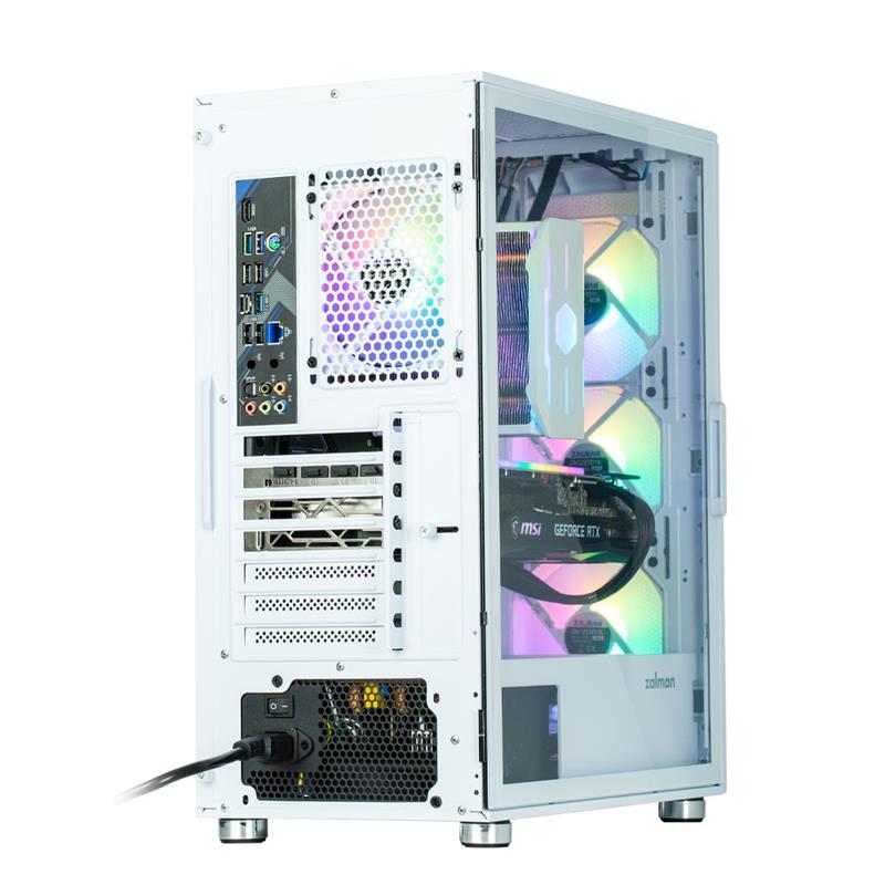 Zalman I3 NEO WHITE computerbehuizing Midi Tower Wit