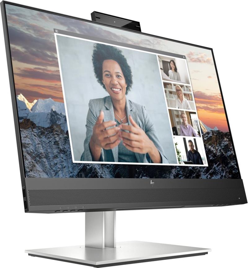 HP E24m G4 60,5 cm (23.8"") 1920 x 1080 Pixels Full HD Zwart, Zilver