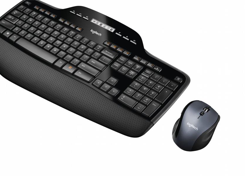 Logitech MK710 toetsenbord RF Draadloos QWERTZ Duits Zwart