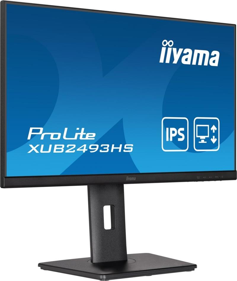 iiyama ProLite XUB2493HS-B5 LED display 60,5 cm (23.8"") 1920 x 1080 Pixels Full HD Zwart