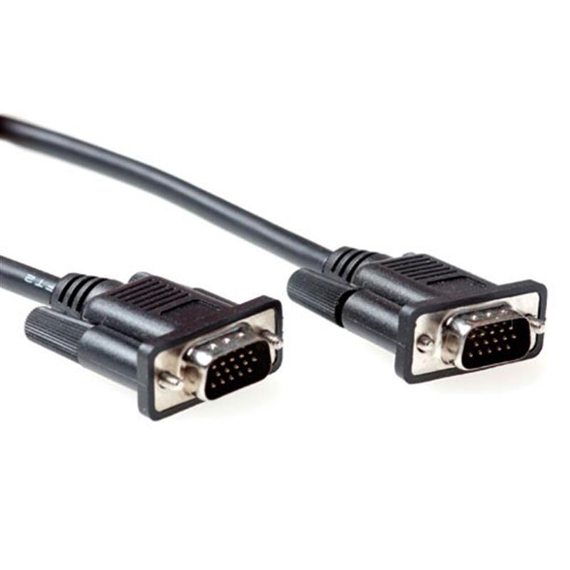 Ewent 3m VGA VGA kabel VGA (D-Sub) Zwart