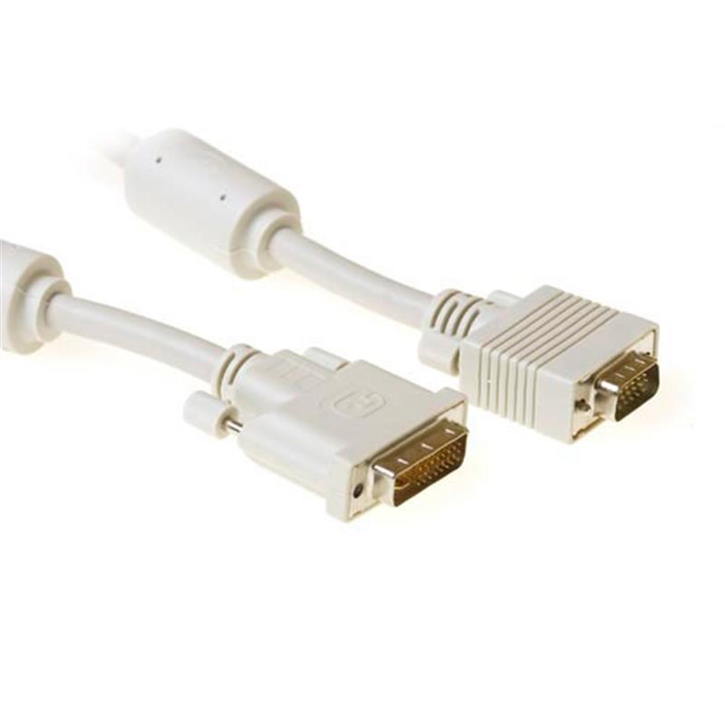 ACT High quality verloopkabel DVI-A male - VGA male