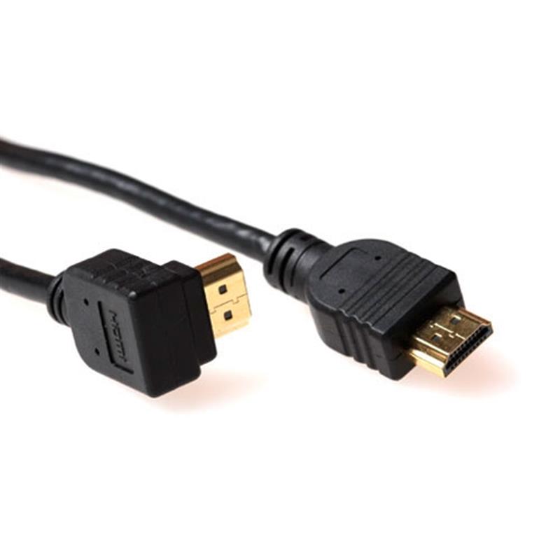 ACT AK3678 HDMI kabel 2 m HDMI Type A (Standaard) Zwart