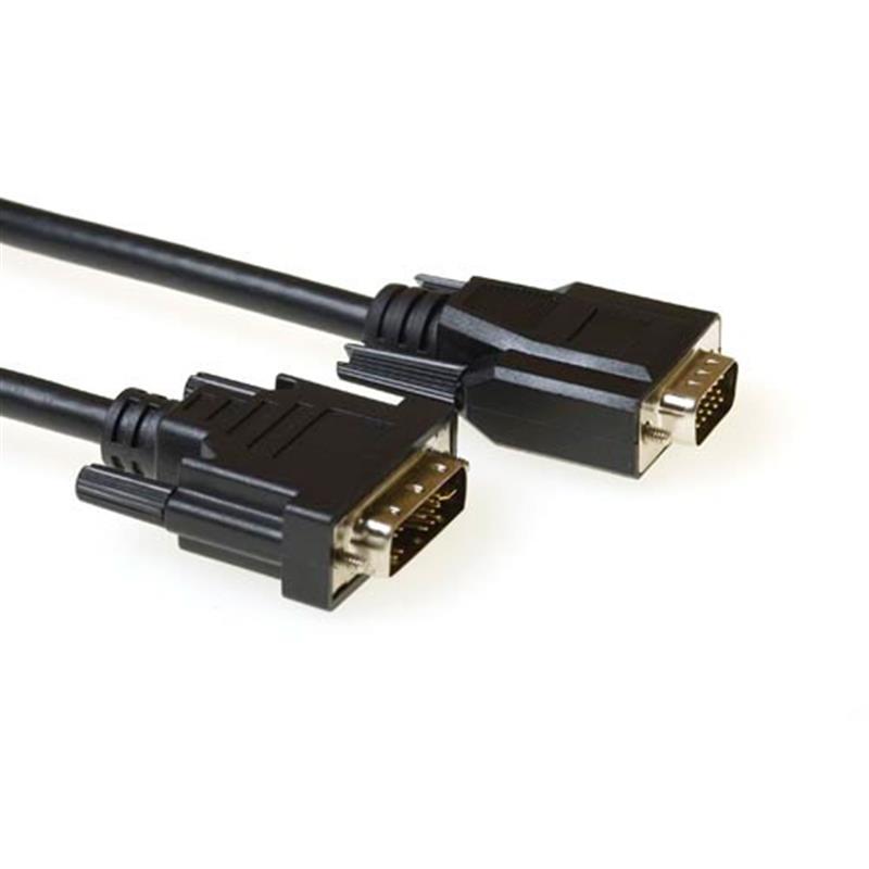ACT Verloop kabel DVI-A male - VGA male