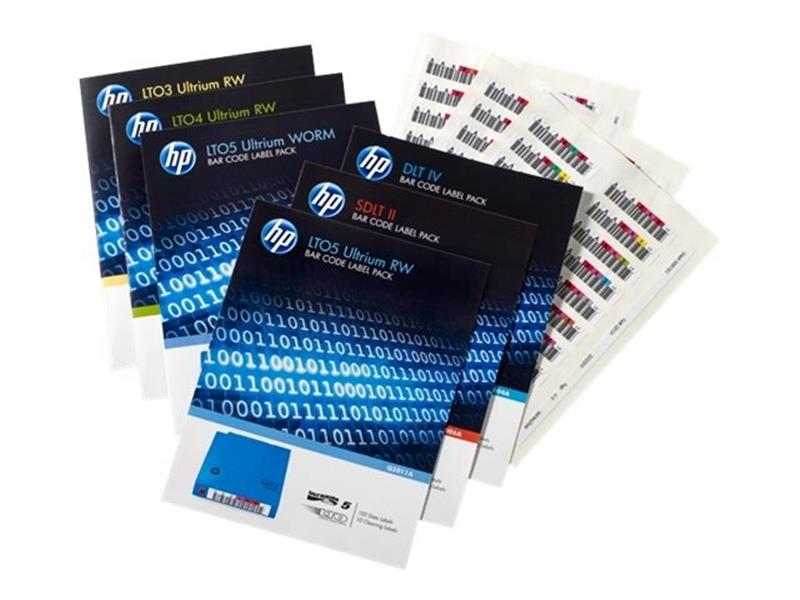RW Bar Code Label 100-Pack LTO 7