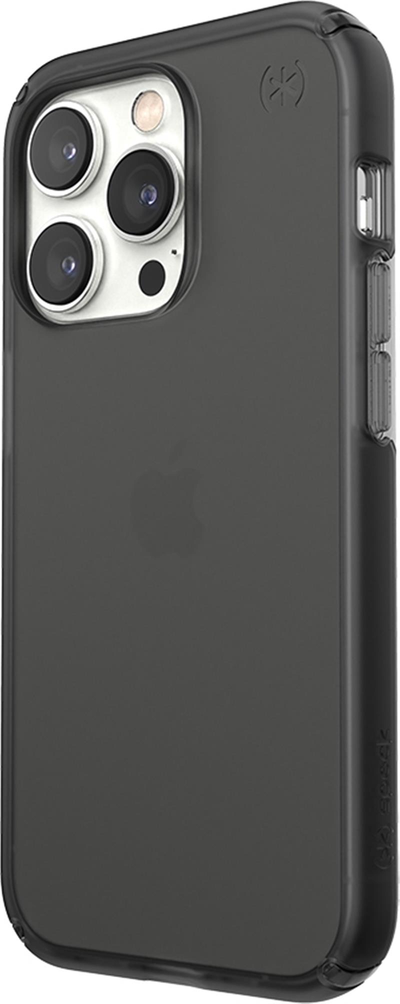 Speck Presidio Perfect Clear Mist Apple iPhone 14 Pro Obsidian Black - with Microban