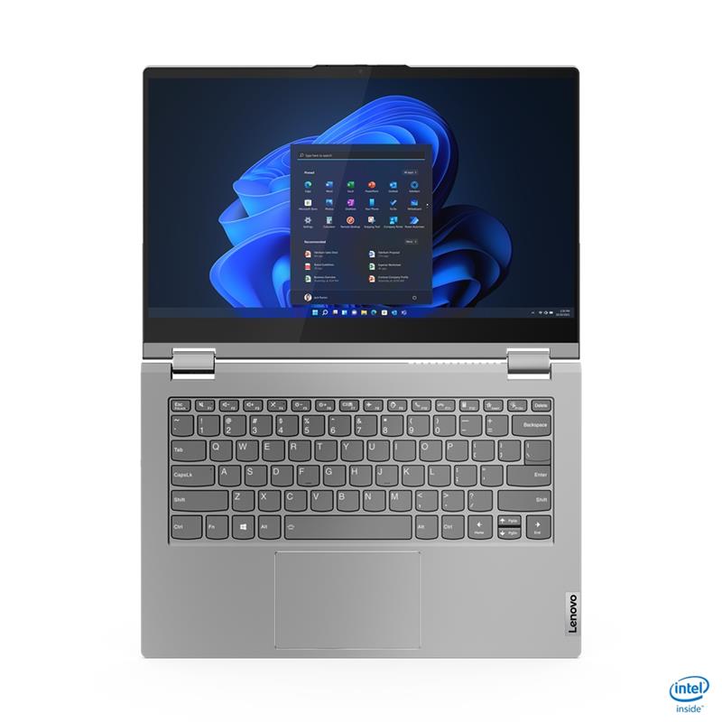 Lenovo ThinkBook 14s Yoga i7-1355U Hybride (2-in-1) 35,6 cm (14"") Touchscreen Full HD Intel® Core™ i7 16 GB DDR4-SDRAM 512 GB SSD Wi-Fi 6 (802.11ax) 