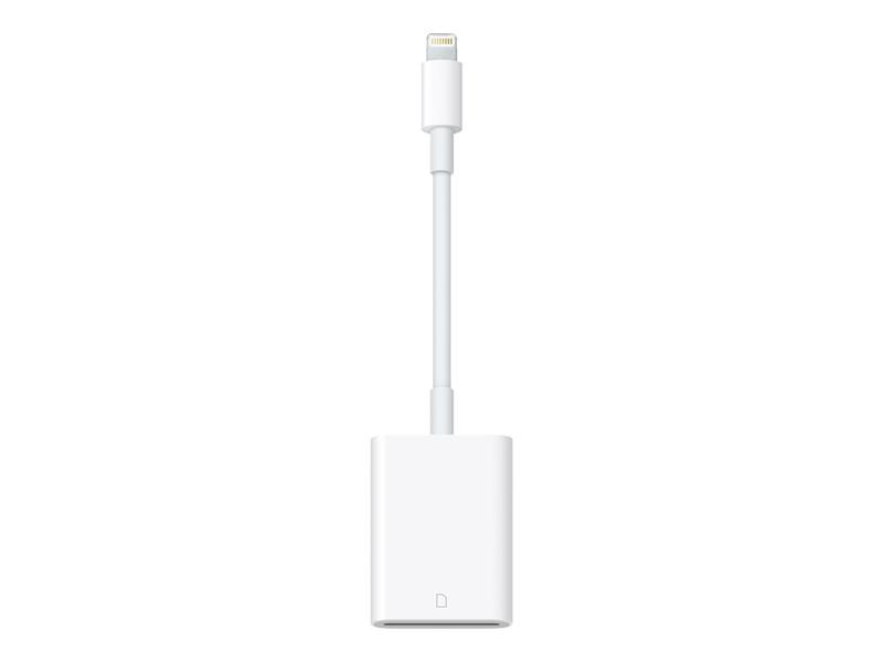  Apple Lightning to SD Card Camera Reader White