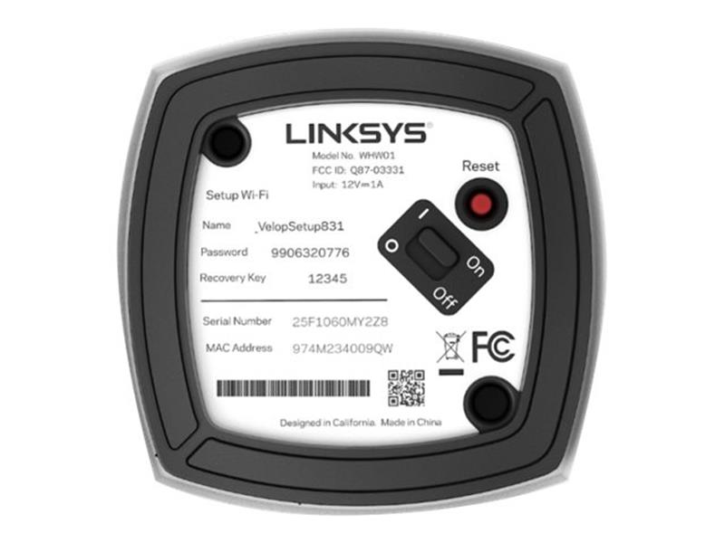 LINKSYS VELOP WHW0101 AC1200 1PK