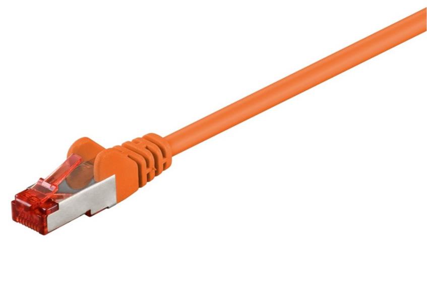 Nedis CCGP85221OG10 netwerkkabel Oranje 1 m Cat6 SF/UTP (S-FTP)