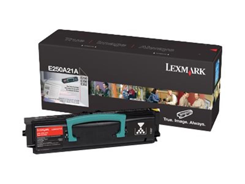 Lexmark E250, E35x 3,5 K tonercartridge