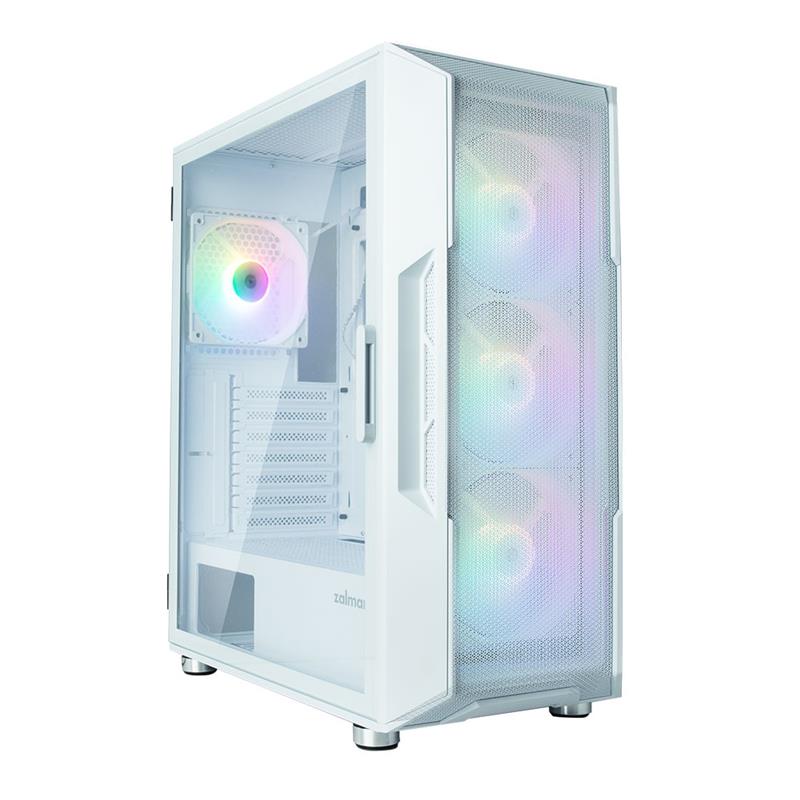 Zalman I3 NEO WHITE computerbehuizing Midi Tower Wit