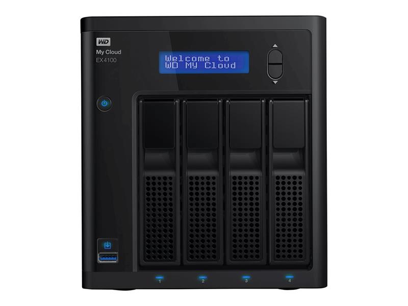 WD My Cloud EX4100 40TB NAS 4-Bay