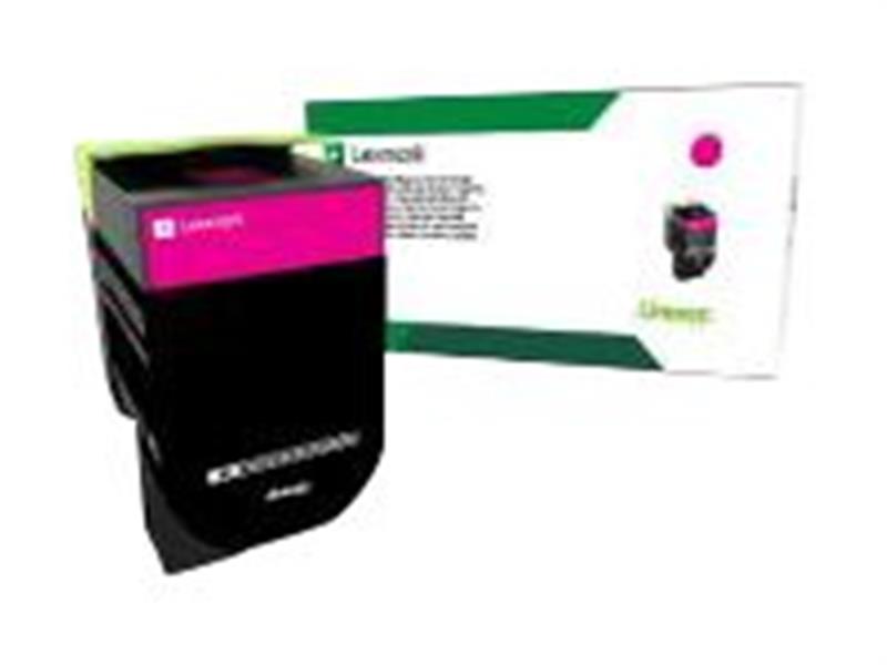 Lexmark 71B20M0 tonercartridge Origineel Magenta 1 stuk(s)