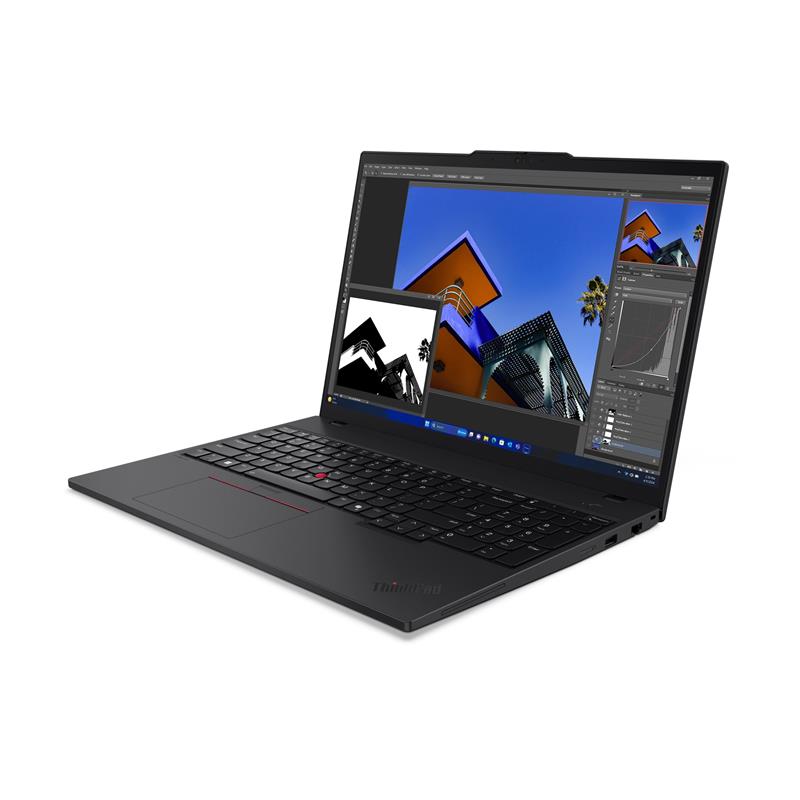 Lenovo ThinkPad T16 Gen 3 Intel Core Ultra 5 125U Laptop 40,6 cm (16"") WUXGA 16 GB DDR5-SDRAM 512 GB SSD Wi-Fi 6E (802.11ax) Windows 11 Pro Zwart
