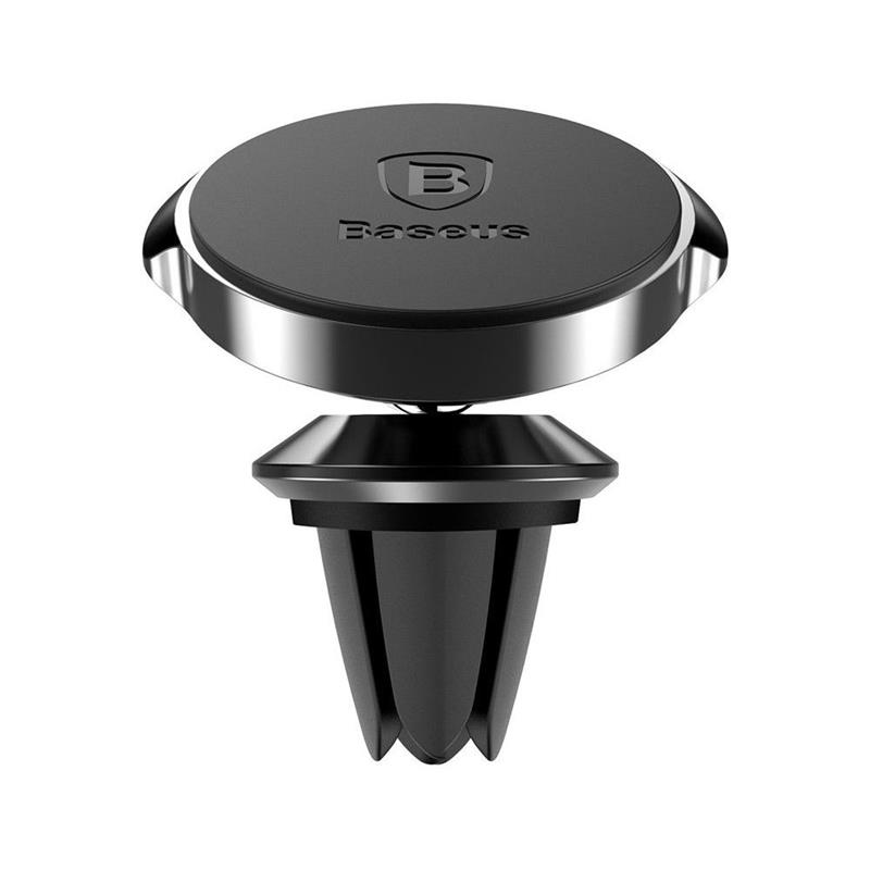 Baseus Mini Magnetic Air Vent Car Mount 360-Degree Rotation Black 