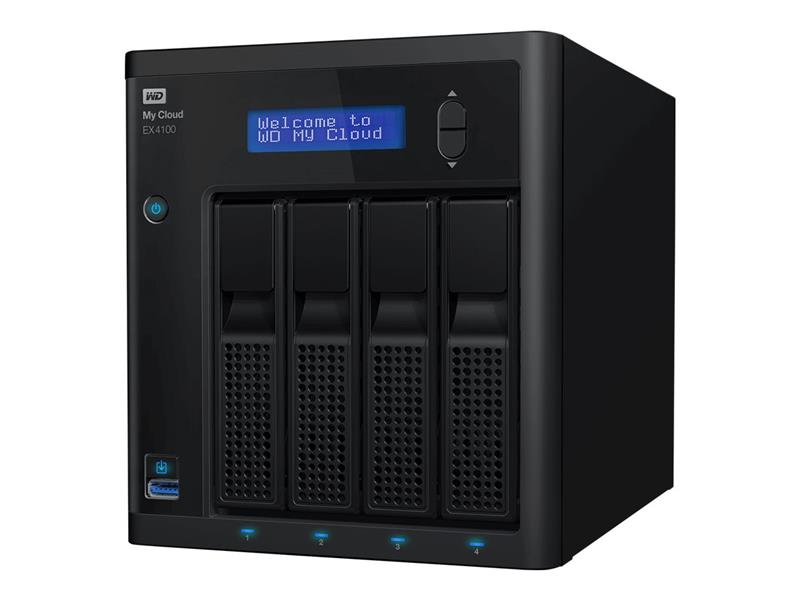 WD My Cloud EX4100 40TB NAS 4-Bay