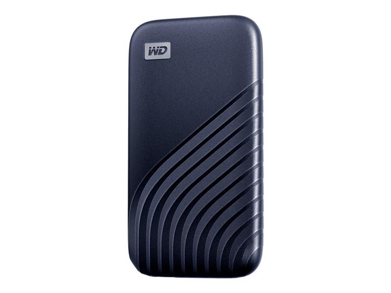 WD MY PASSPORT SSD 500GB BLUE COLOR