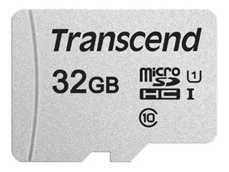 Transcend 300S microSDHC w adapter 32GB UHS-I C10 U1