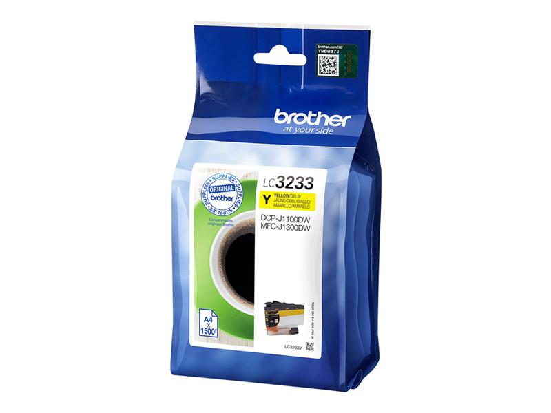 Brother LC-3233Y inktcartridge Origineel Geel 1 stuk(s)