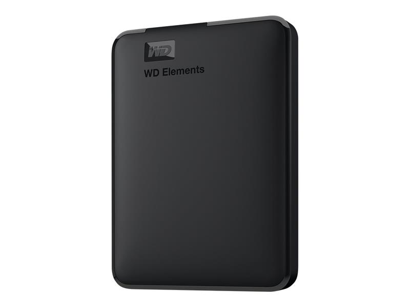 Western Digital Elements SE Black External HDD 1TB USB3 1 Gen1 5400 RPM