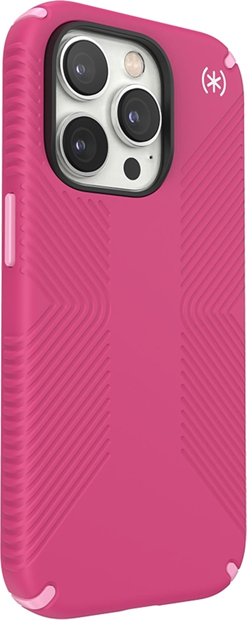 Speck Presidio2 Grip + MS Apple iPhone 14 Pro Digital Pink - with Microban