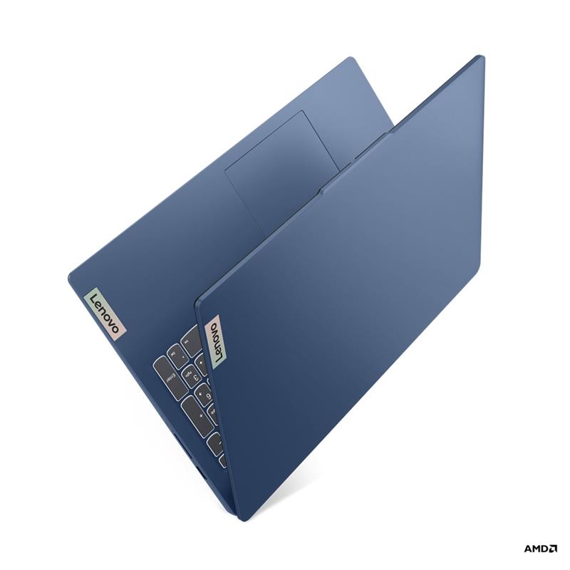 Lenovo IdeaPad Slim 3 Laptop 39,6 cm (15.6"") Full HD AMD Ryzen™ 3 7320U 8 GB LPDDR5-SDRAM 512 GB SSD Wi-Fi 5 (802.11ac) Blauw