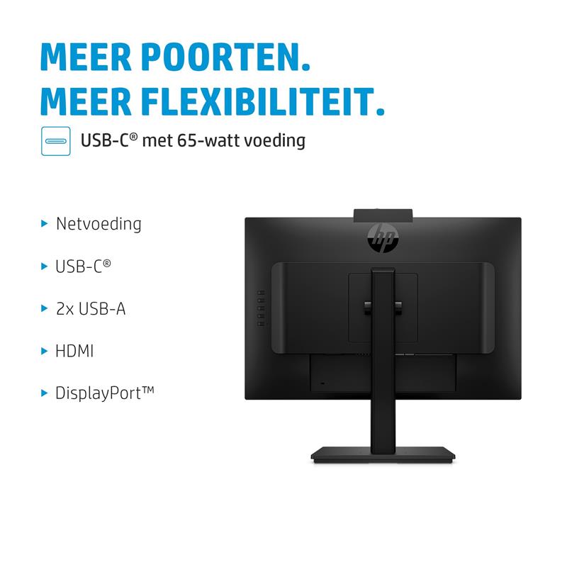 HP M24m computer monitor 60,5 cm (23.8"") 1920 x 1080 Pixels Full HD Zwart