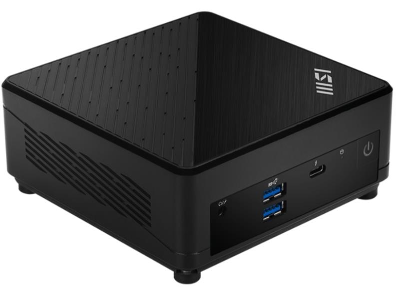 MSI Cubi 12M-005EU i3-1215U mini PC Intel® Core™ i3 8 GB DDR4-SDRAM 256 GB SSD Windows 11 Home Zwart