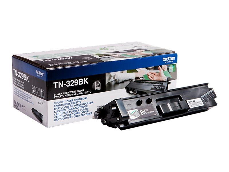 Brother TN-329BK tonercartridge Origineel Zwart 1 stuk(s)