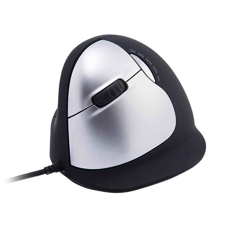 R-Go Tools HE Mouse R-Go HE ergonomische muis, large links bedraad