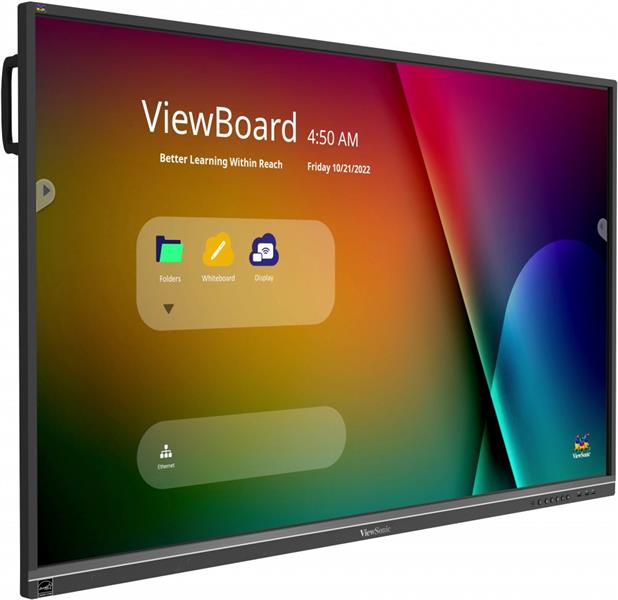 ViewBoard 50serie touchscreen - 65inch - 4K - IR 400 nits - Android 11 0 - 2x15W sub 16W - USB-C - 4GB Ram - 32GB